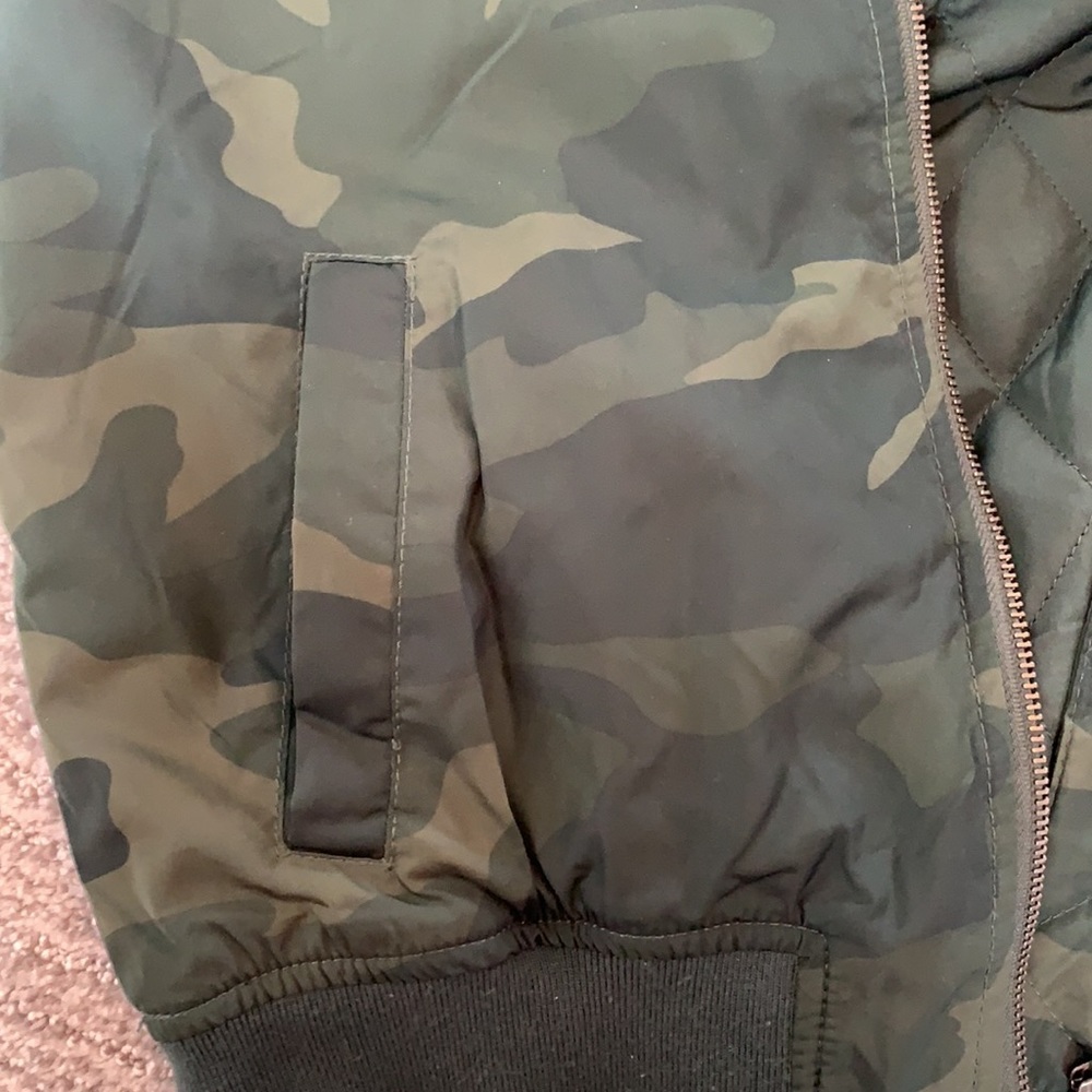Camo Bomber Jacket - Picture 3 of 4
